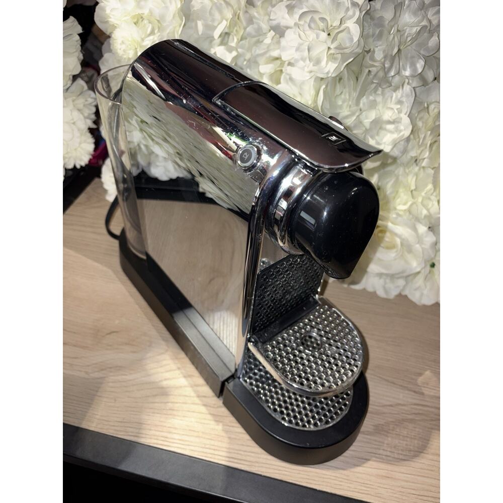Nespresso CitiZ Espresso Machine With Aeroccino 3 Frother - Silver (/RT6-2300...